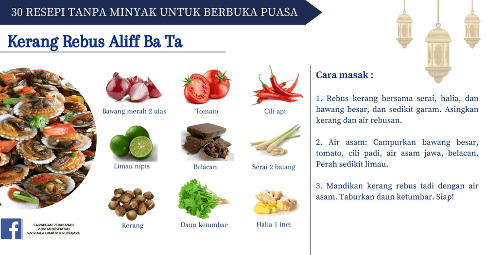 Image from: Menu Berbuka & Sahur Ramadan – Resepi Sihat KKM