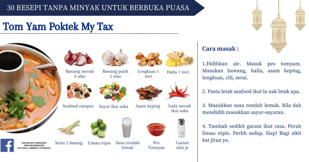 Image from: Menu Berbuka & Sahur Ramadan – Resepi Sihat KKM