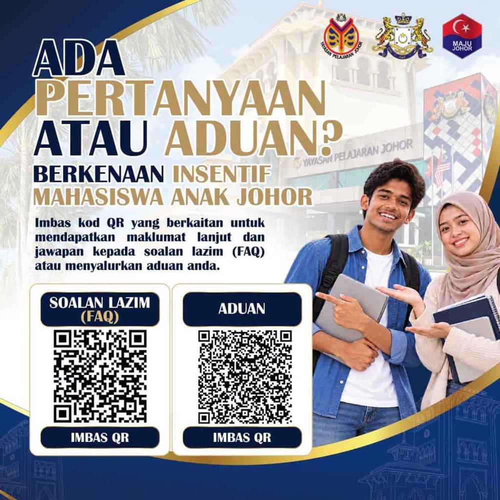 Image from: Insentif Mahasiswa Anak Johor Sesi 3 2026 – Syarat & Permohonan