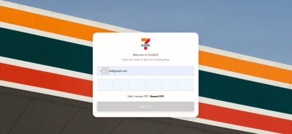 print 7 eleven