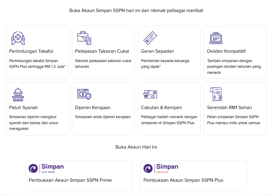 Image from: SSPN PLUS vs SSPN PRIME – Syarat & Kelebihan