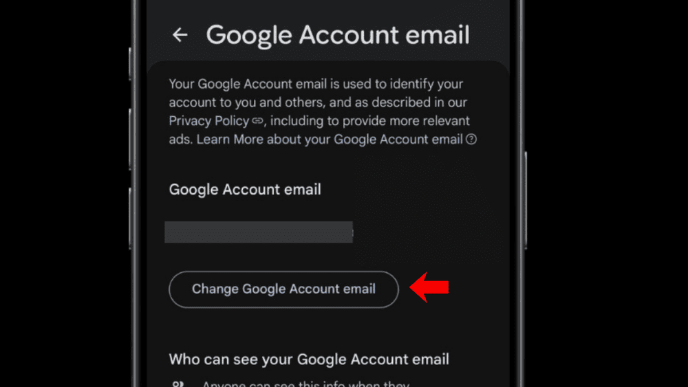 cara tukar emel google