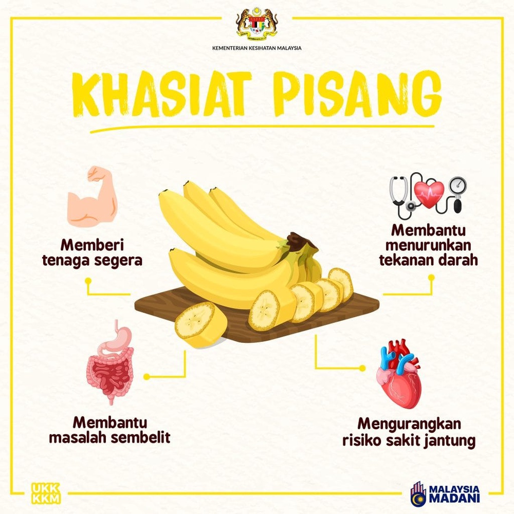 Image from: Pisang – Ketahui Jenis, Dimensi Jejari & Khasiat Pemakanan