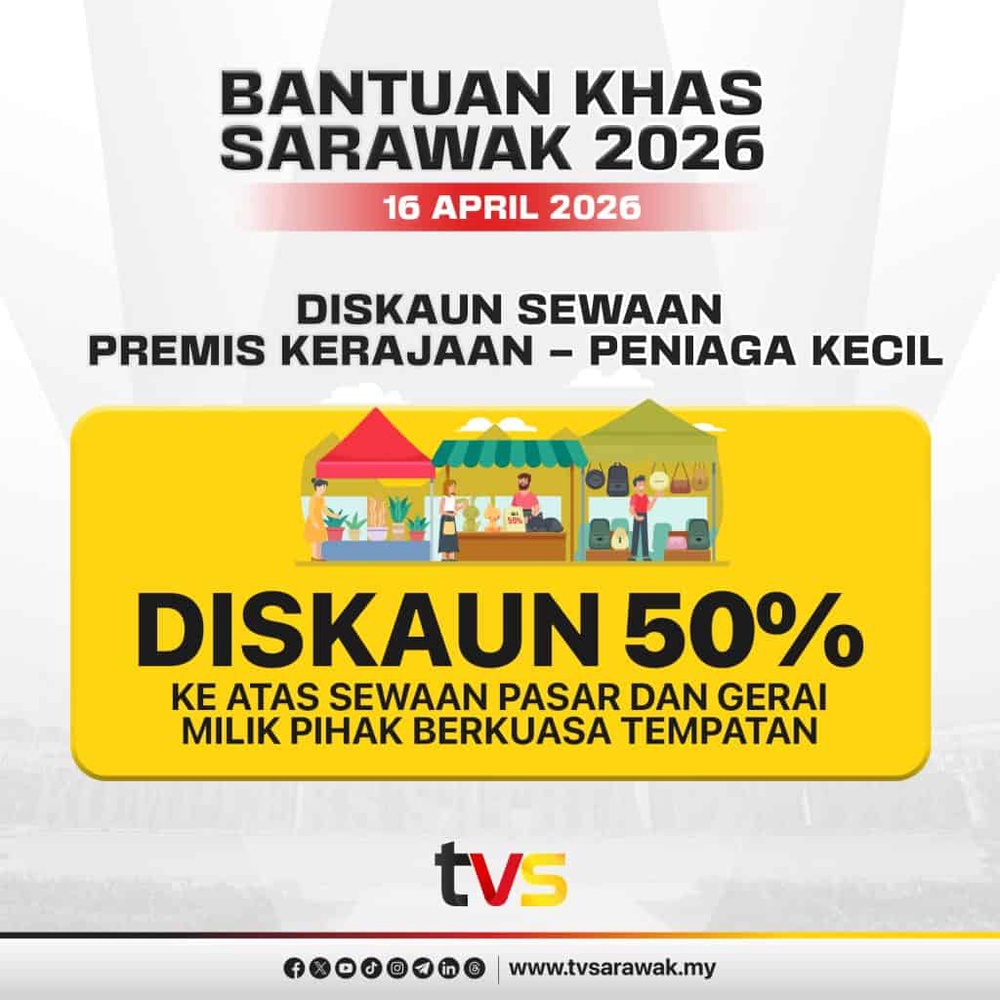 Image from: Bantuan Khas Sarawak: Kadar Baharu, Diskaun Elektrik & Sokongan Peniaga