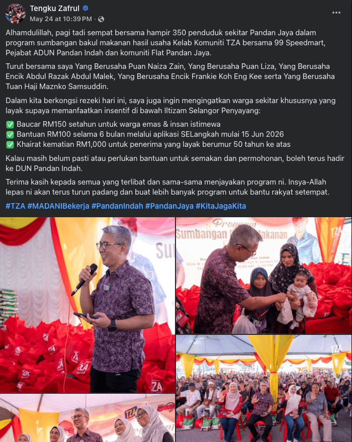 Image from: Penduduk Selangor Kini Boleh Tebus RM100 Sebulan, Jangan Tunggu Sampai Terlepas