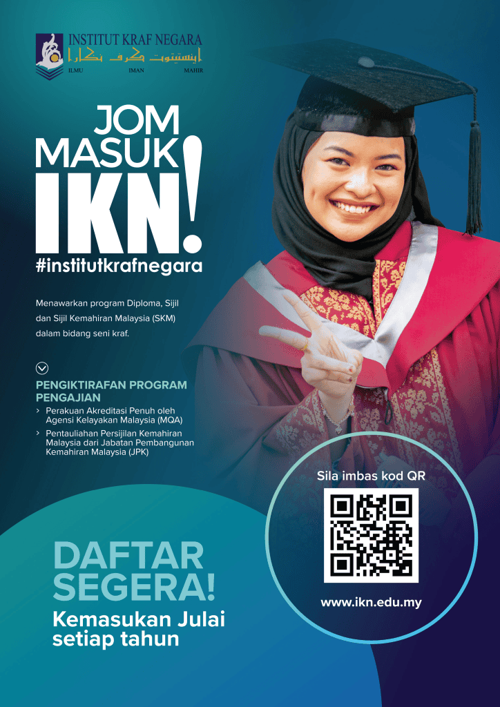 Image from: Permohonan Kemasukan Institut Kraf Negara 2026 (Sesi Julai)