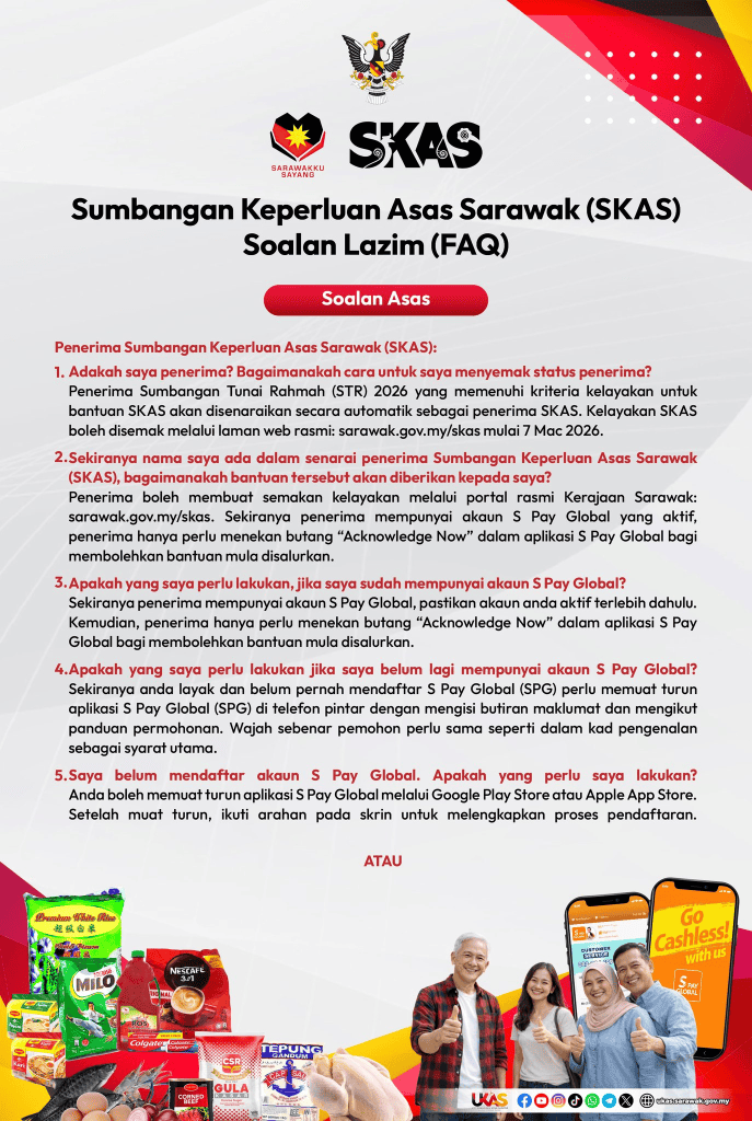 Image from: Tarikh Bayaran SKAS 2026 (Sumbangan Keperluan Asas Sarawak)