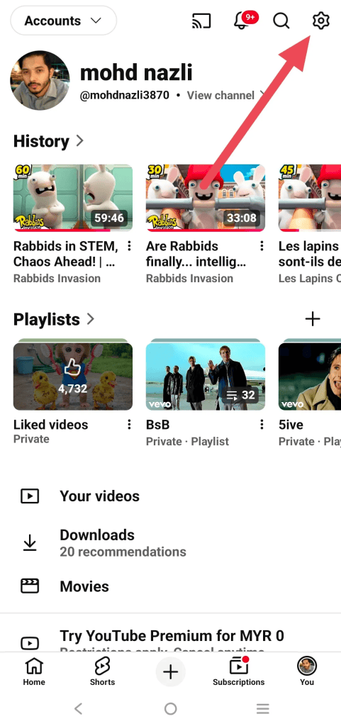 Cara Offkan Shorts di Youtube - Panduan Untuk Ibu Bapa/Penjaga