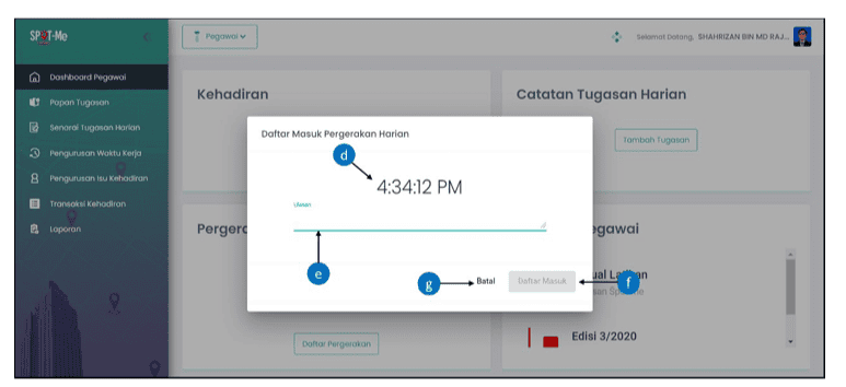Image from: SPOT-Me: Cara Login & Daftar Masuk / Keluar BDR