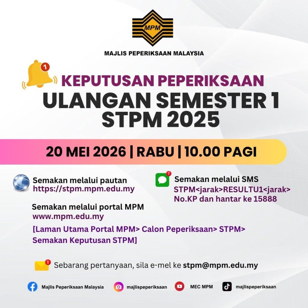 Image from: Semakan Slip Keputusan STPM 2026 (Semester 3)