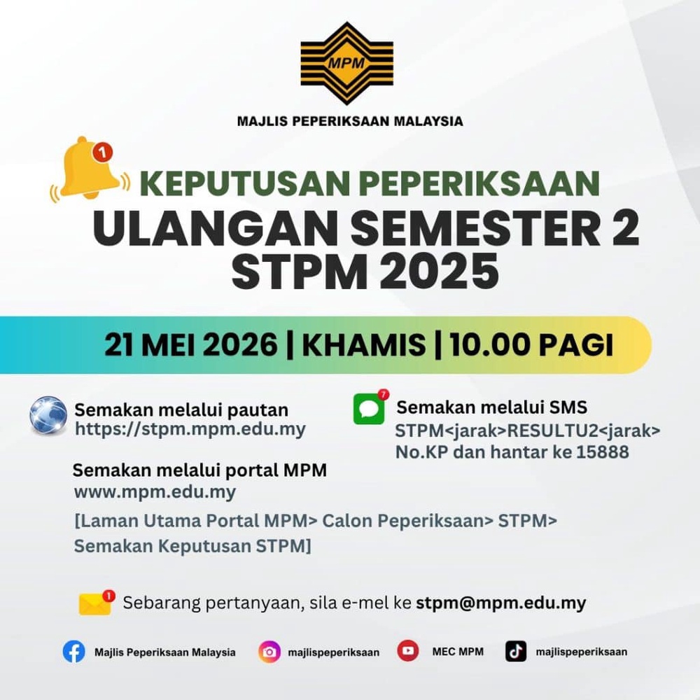 Image from: Semakan Slip Keputusan STPM 2026 (Semester 3)