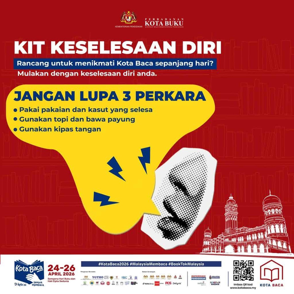 Image from: Kota Baca 2026: Festival Ilmu Terbesar Malaysia di Dataran Merdeka