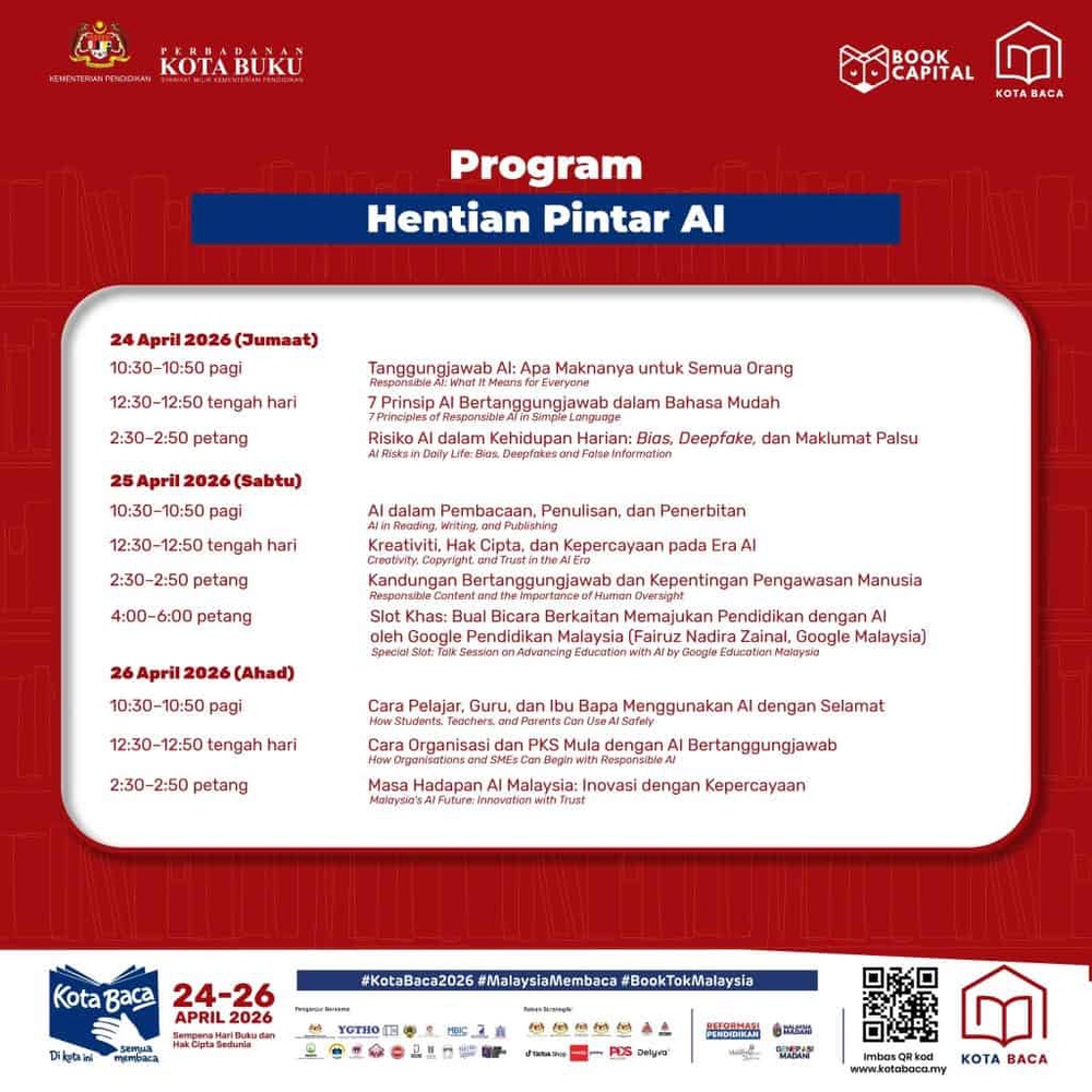 Image from: Kota Baca 2026: Festival Ilmu Terbesar Malaysia di Dataran Merdeka