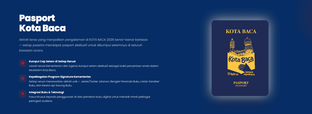 Image from: Kota Baca 2026: Festival Ilmu Terbesar Malaysia di Dataran Merdeka