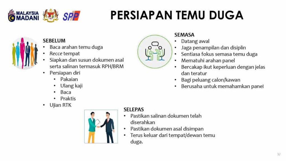 Image from: Panduan Temuduga SPP: Dokumen, Kriteria, Tips & Cara Lulus