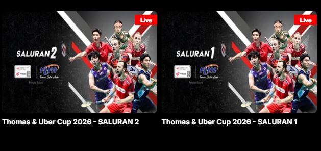 thomas cup 2026 live