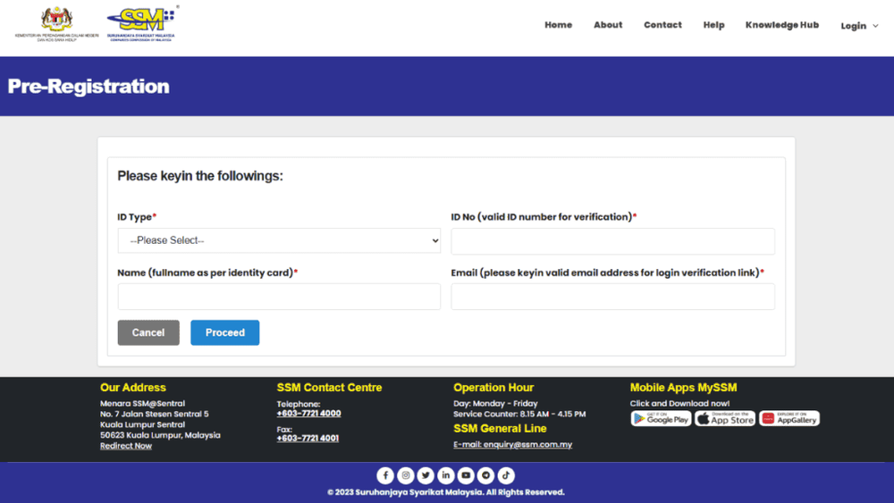 Image from: SSM4U – Portal Baru Menggantikan Ezbiz Online