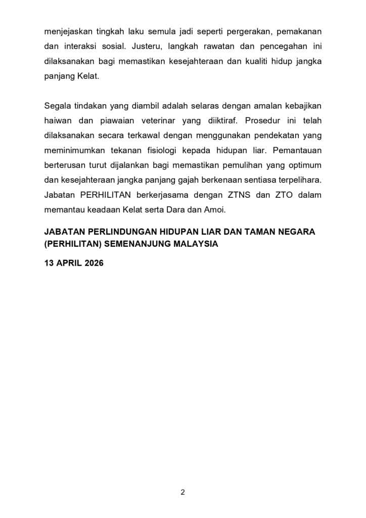 Image from: Gajah Dara, Amoi, Kelat – Kronologi & Petisyen Pulangkan DAK