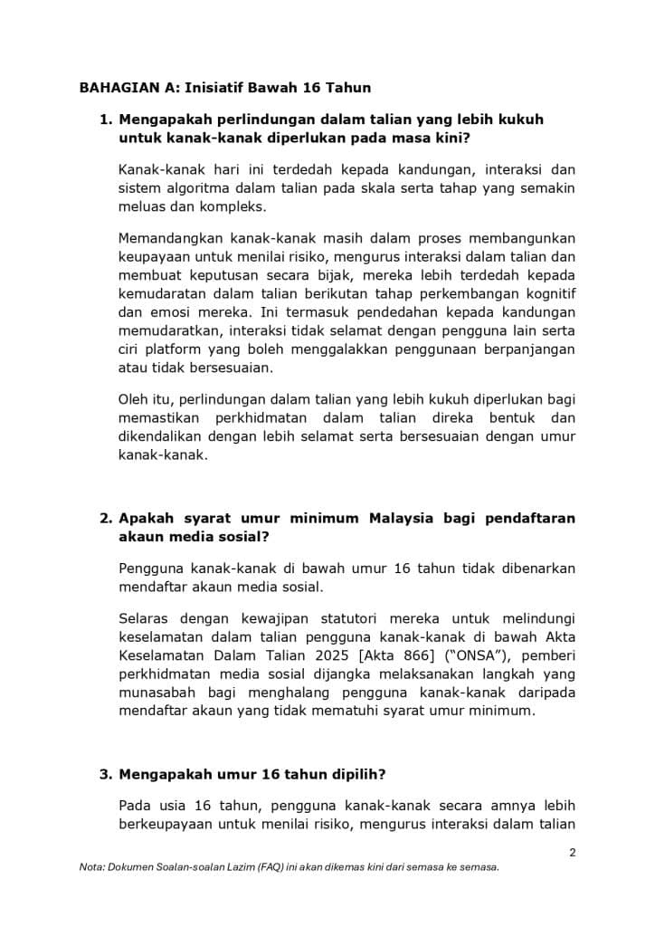 Image from: Peraturan Media Sosial 16 Tahun – Wajib Buat ‘Age Verification’