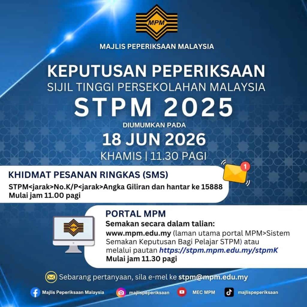 Image from: Senarai Bantuan Kerajaan / Pengumuman Minggu Ini (16 Jun 2026)