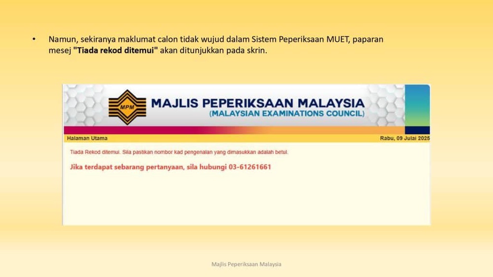 Image from: Sijil MUET Hilang? – Ini Cara Dapatkan Salinan Semula