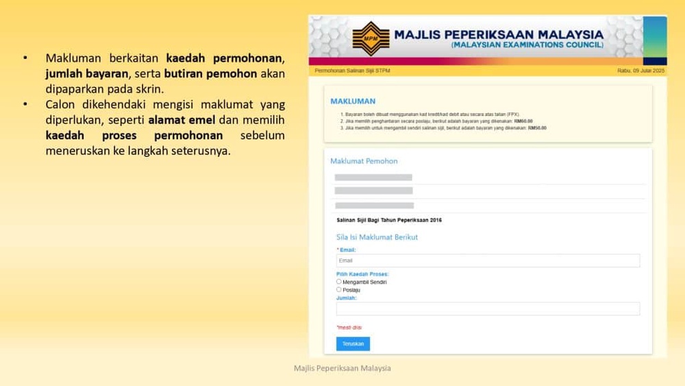 Image from: Sijil MUET Hilang? – Ini Cara Dapatkan Salinan Semula