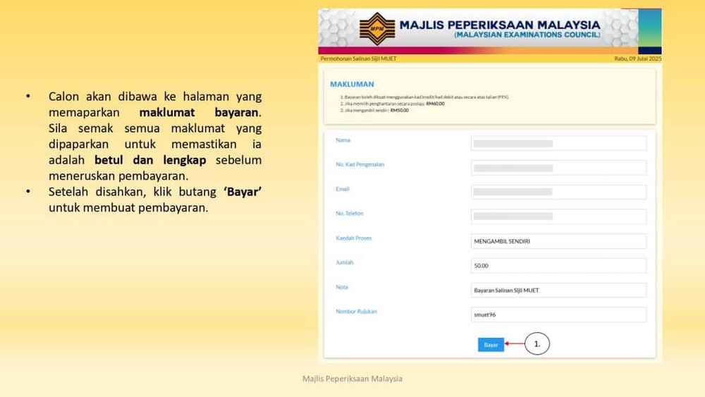 Image from: Sijil MUET Hilang? – Ini Cara Dapatkan Salinan Semula