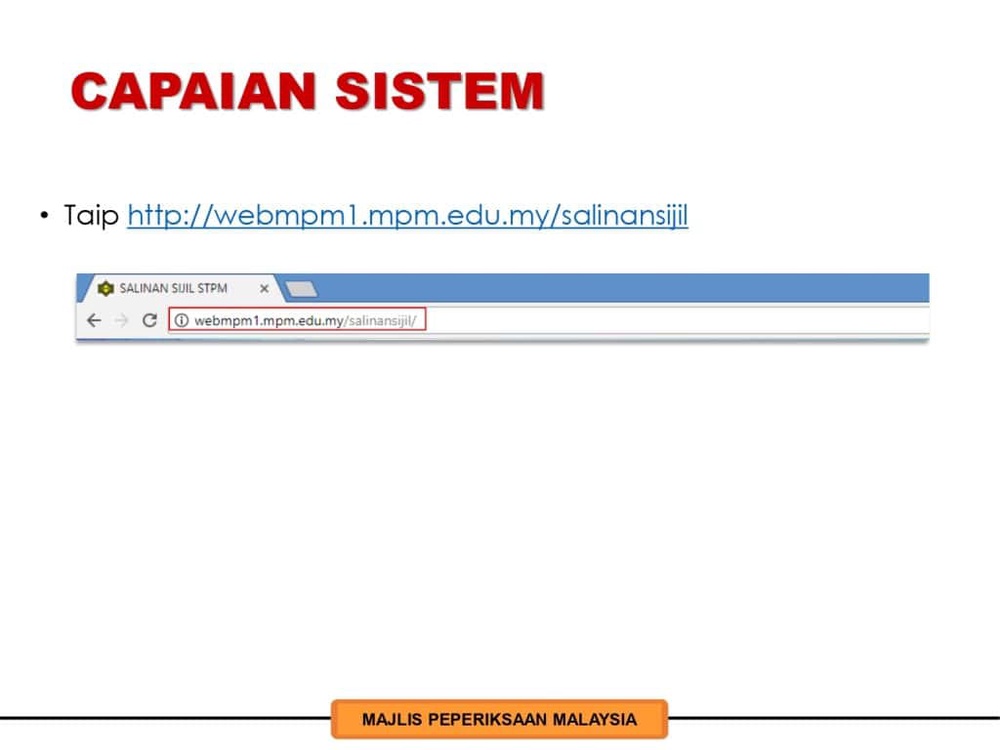 Cara Dapatkan Sijil STPM