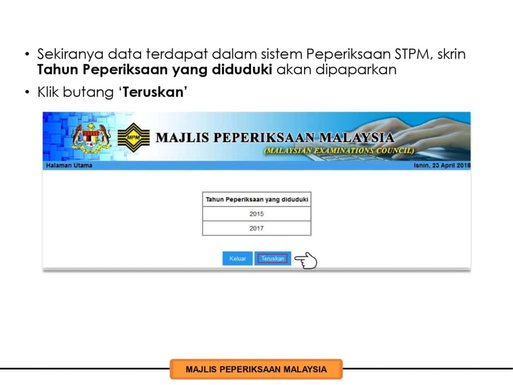 Cara Dapatkan Sijil STPM