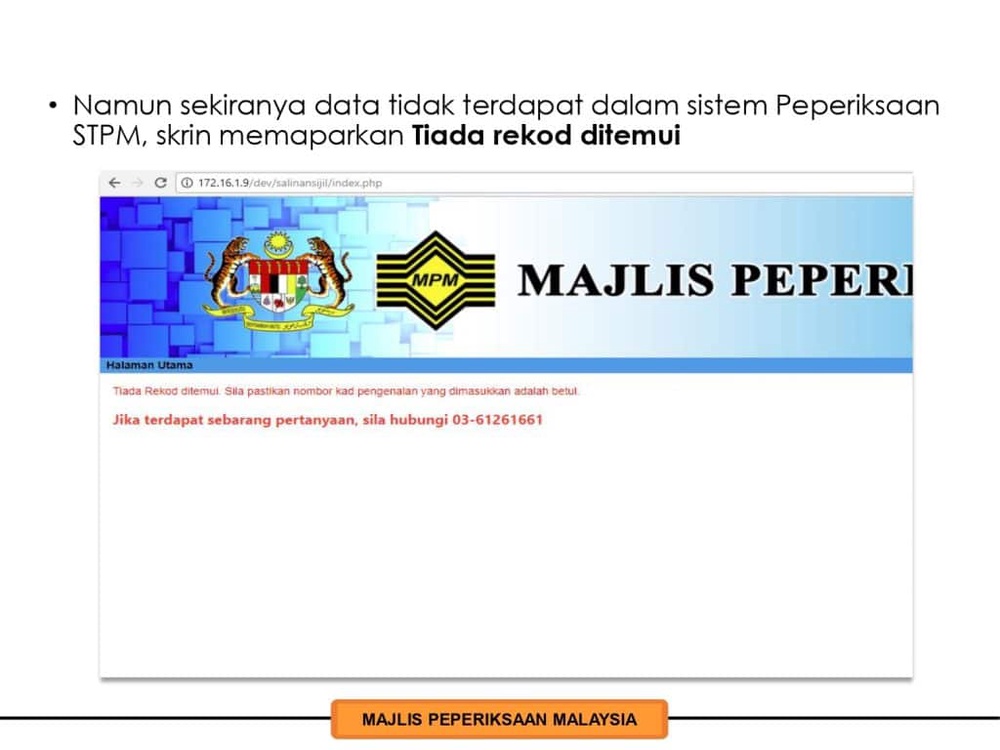 Cara Dapatkan Sijil STPM