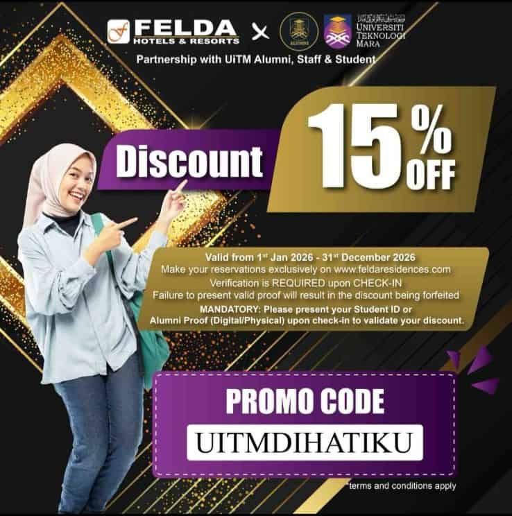 Image from: Cara Daftar Alumni UiTM & Tebus Manfaat Menarik!