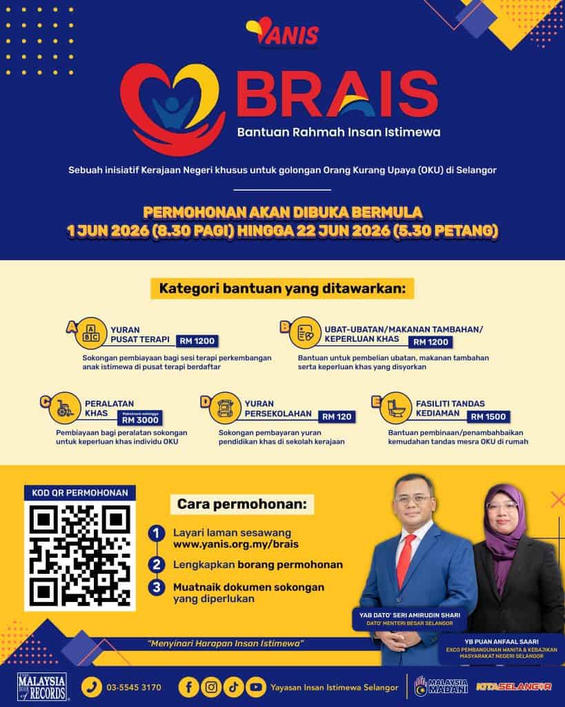 Image from: Senarai Bantuan Kerajaan / Pengumuman Minggu Ini (18 Mei 2026)