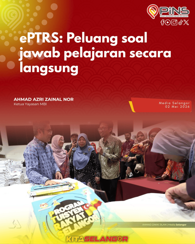 Image from: PTRS – Program Tuisyen Rakyat Selangor 2026
