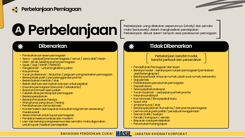 Resit Apa yang Kena Simpan Untuk Declare Cukai  LHDN?