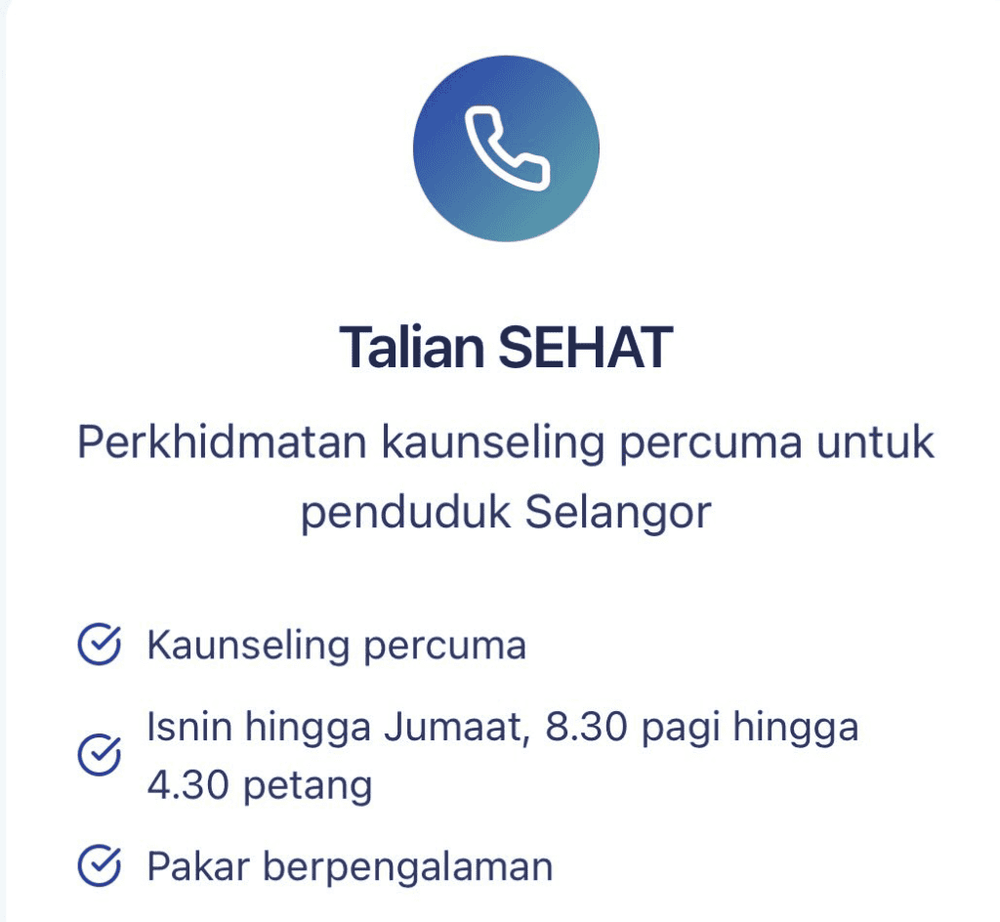 Sehat Selangor - Program Selangor Mental Sihat