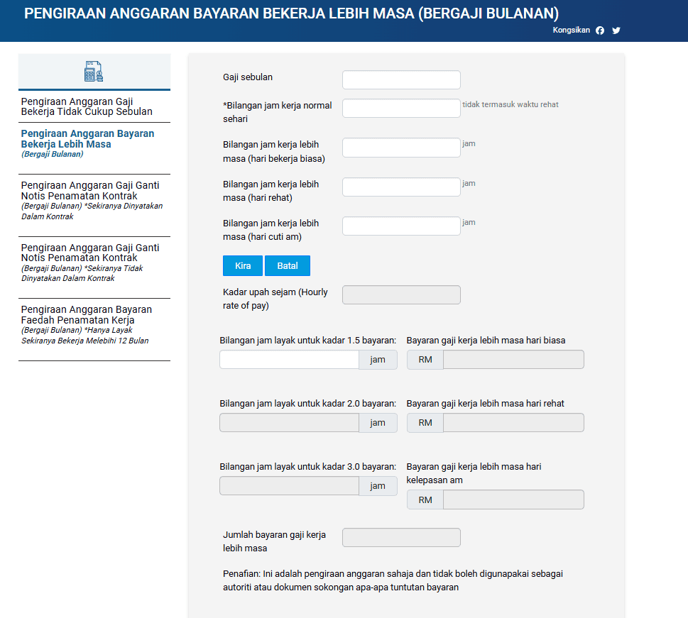 Image from: Cara Kira Overtime & Senarai Cuti Wajib Di Malaysia