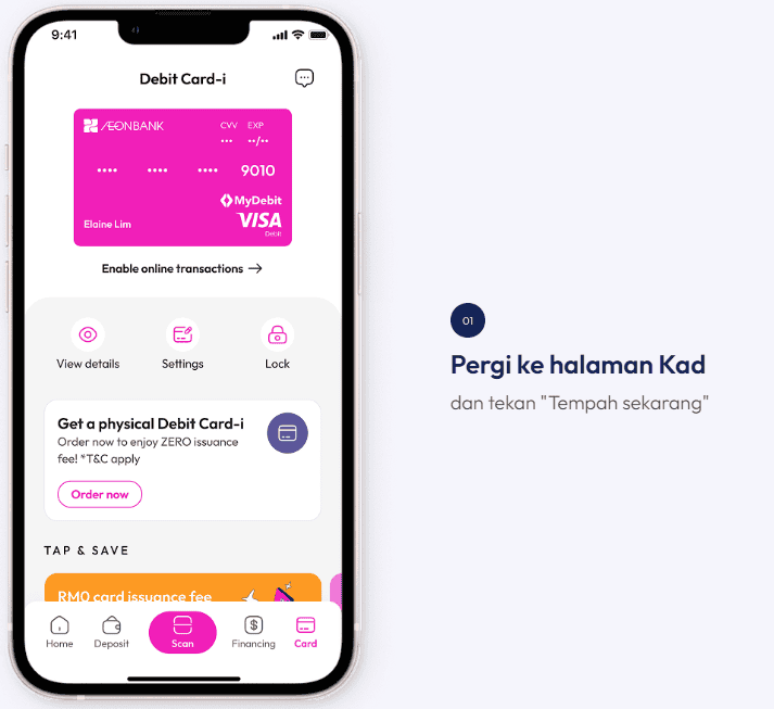 Image from: Kad Pink AEON Bank – Cara Mohon, Kegunaan & Kelebihan