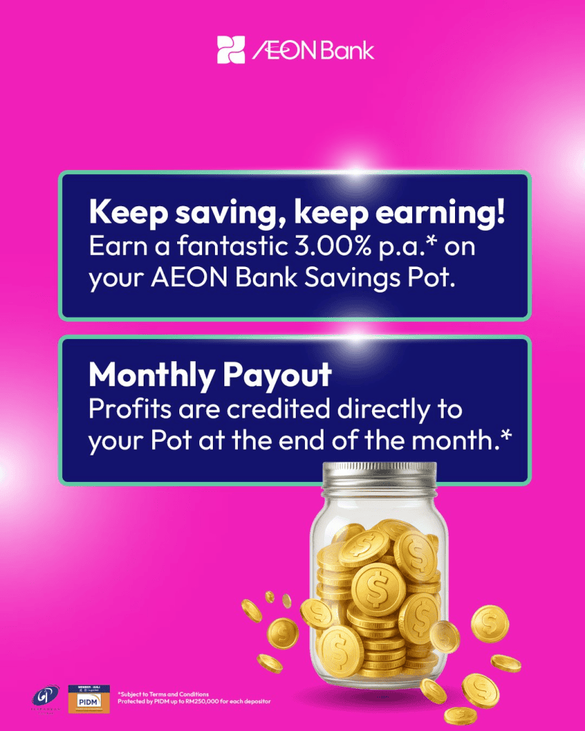 Image from: Kad Pink AEON Bank – Cara Mohon, Kegunaan & Kelebihan