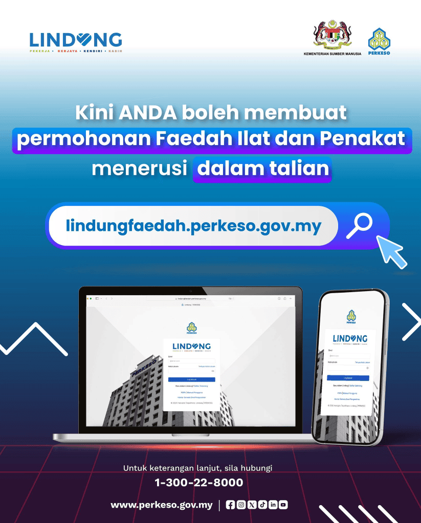 Image from: Pencen Penakat PERKESO – Bantuan Bulanan Jika Pasangan Meninggal