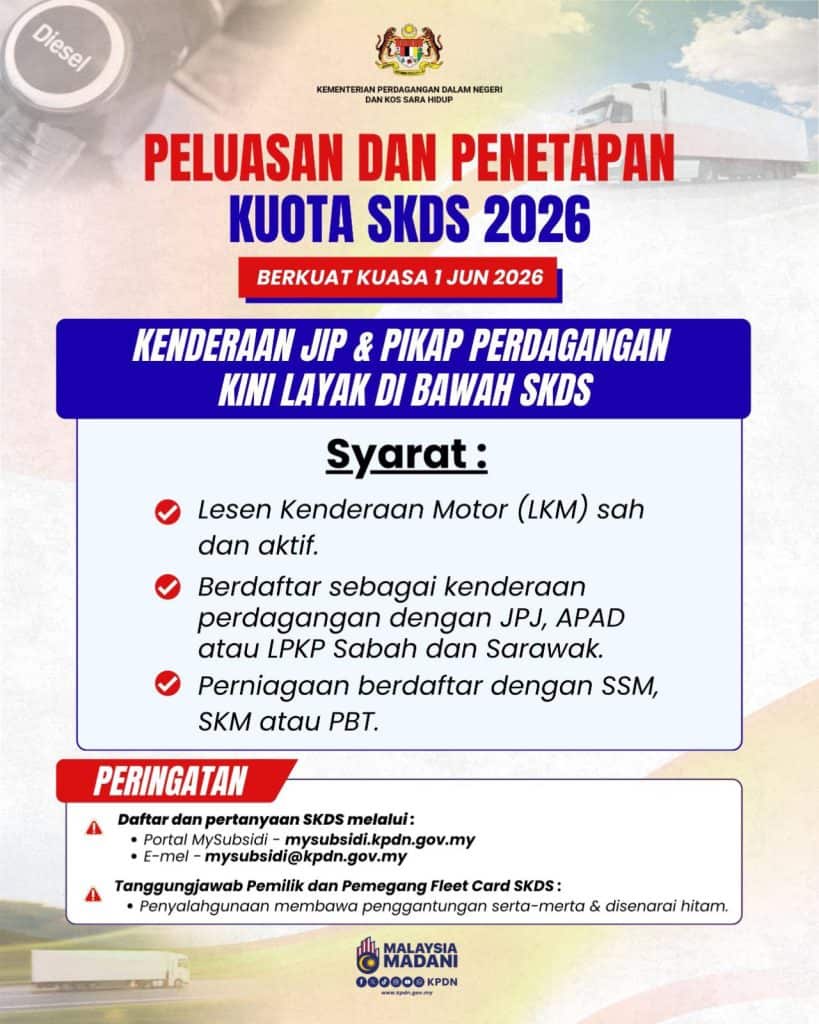 Image from: 10 Perkara Yang Akan Berkuatkuasa Mulai 1 Jun 2026