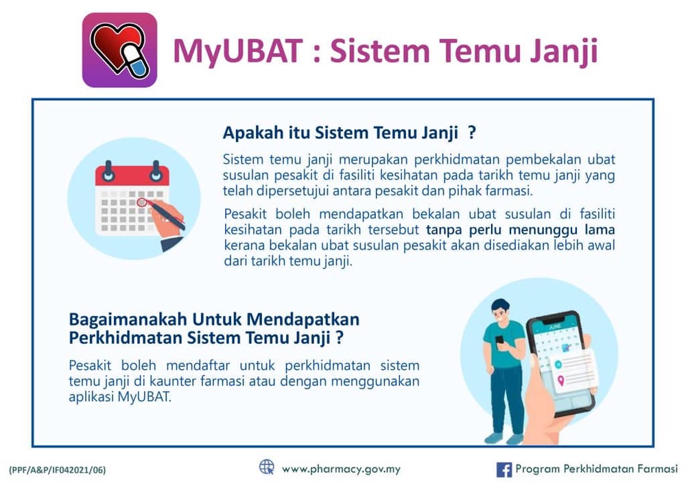 MyUbat KKM -Cara Ambil Ubat Tanpa Perlu Tunggu Lama