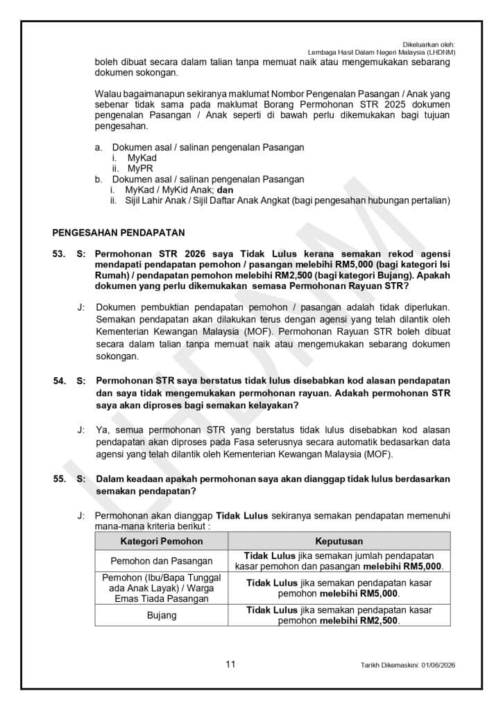 Image from: STR Fasa 4 – Rayuan / Permohonan Baharu Buka Hingga 30 Sept 2026