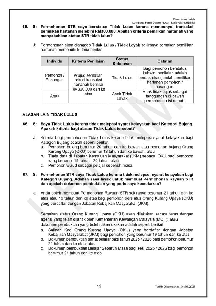 Image from: STR Fasa 4 – Rayuan / Permohonan Baharu Buka Hingga 30 Sept 2026