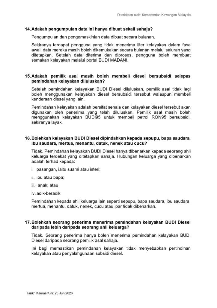 Image from: Tak Layak BUDI Diesel Sebab Kereta Nama Orang Lain? Ini Cara Pindah Kelayakan