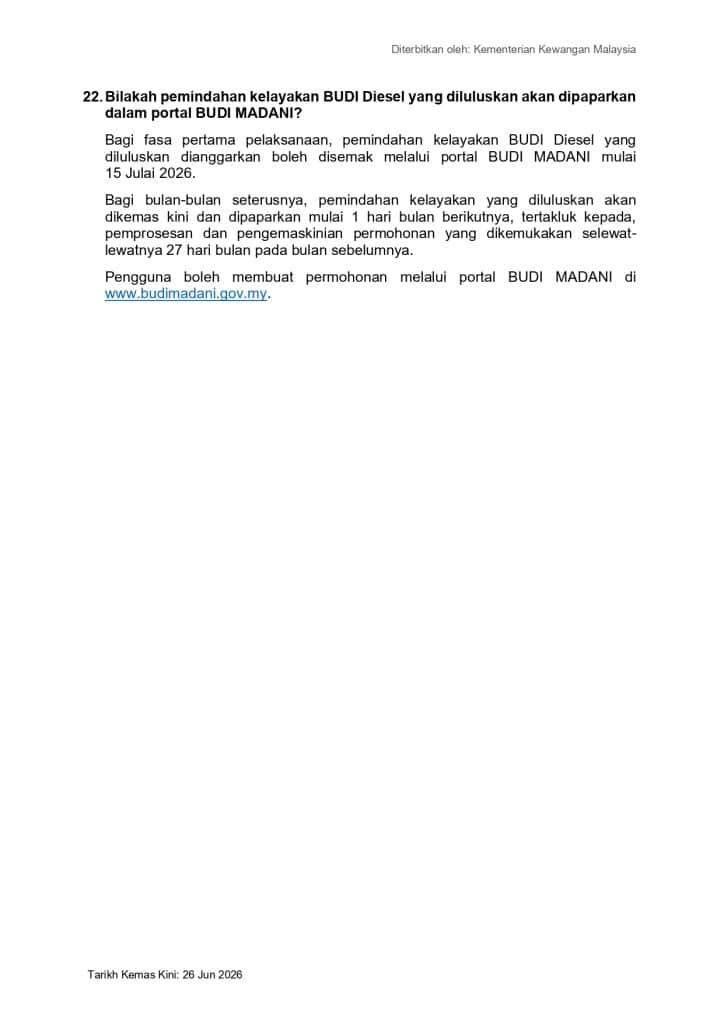 Image from: Tak Layak BUDI Diesel Sebab Kereta Nama Orang Lain? Ini Cara Pindah Kelayakan