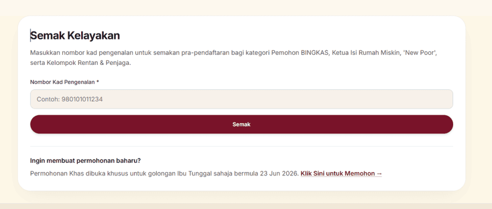 Image from: Baucar Kita Selangor 2026 – Permohonan Baru & Semakan Kelayakan