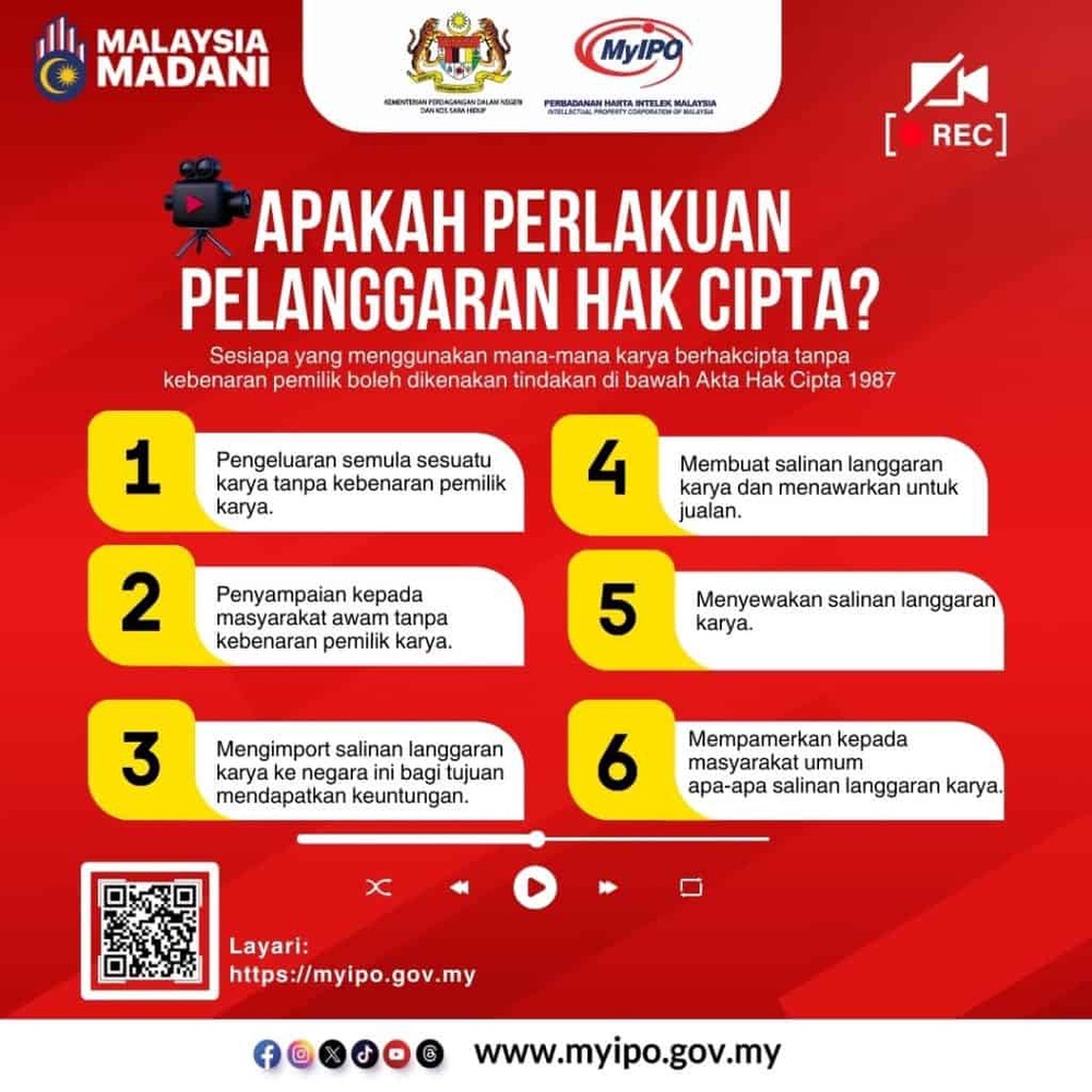 Image from: Copyright Bukan Hanya Untuk Artis, Ini Yang Ramai Rakyat Malaysia Masih Keliru