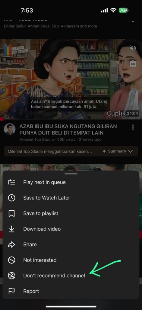 Image from: Cara Sekat Video Indonesia di Youtube