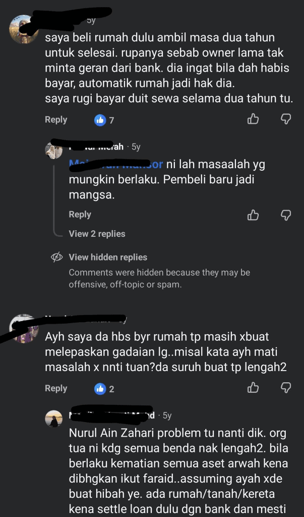 Pelepasan Gadaian Rumah