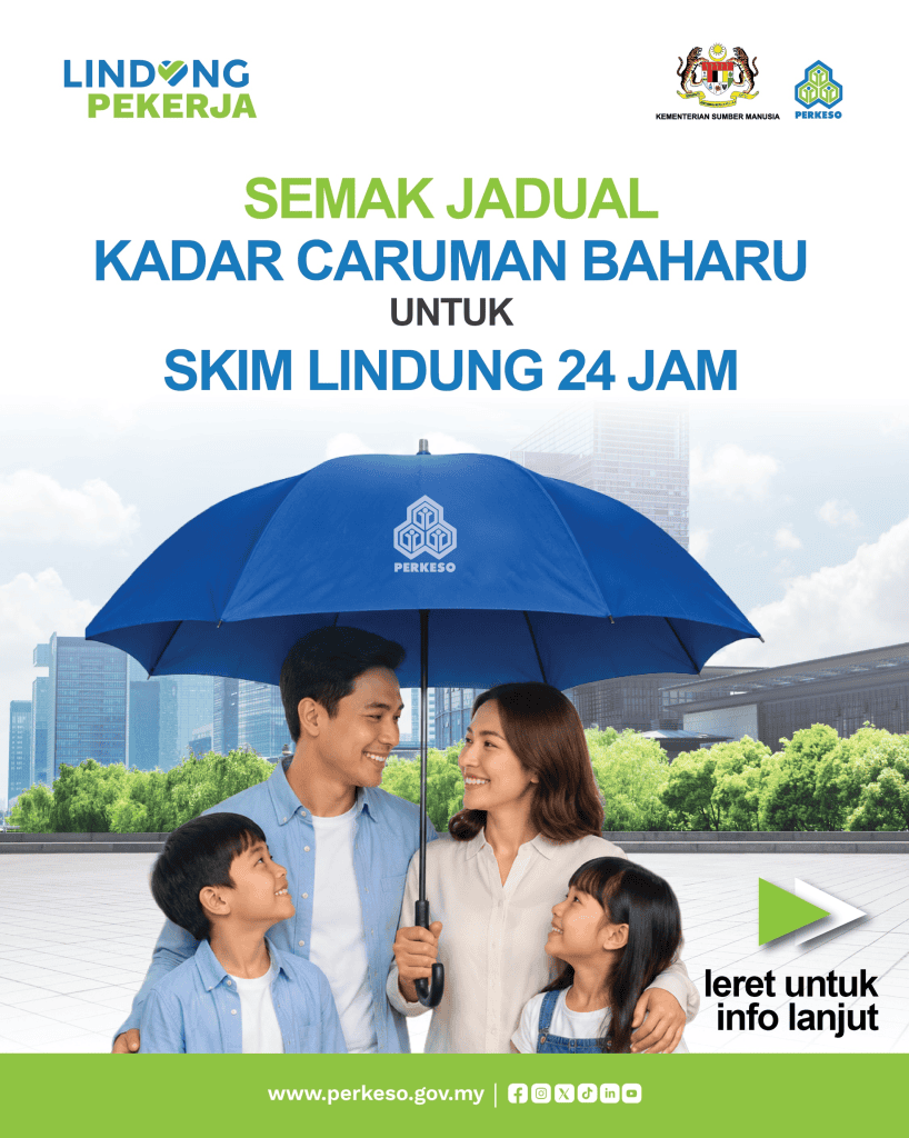 Jadual Caruman Lindung 24 Jam -
